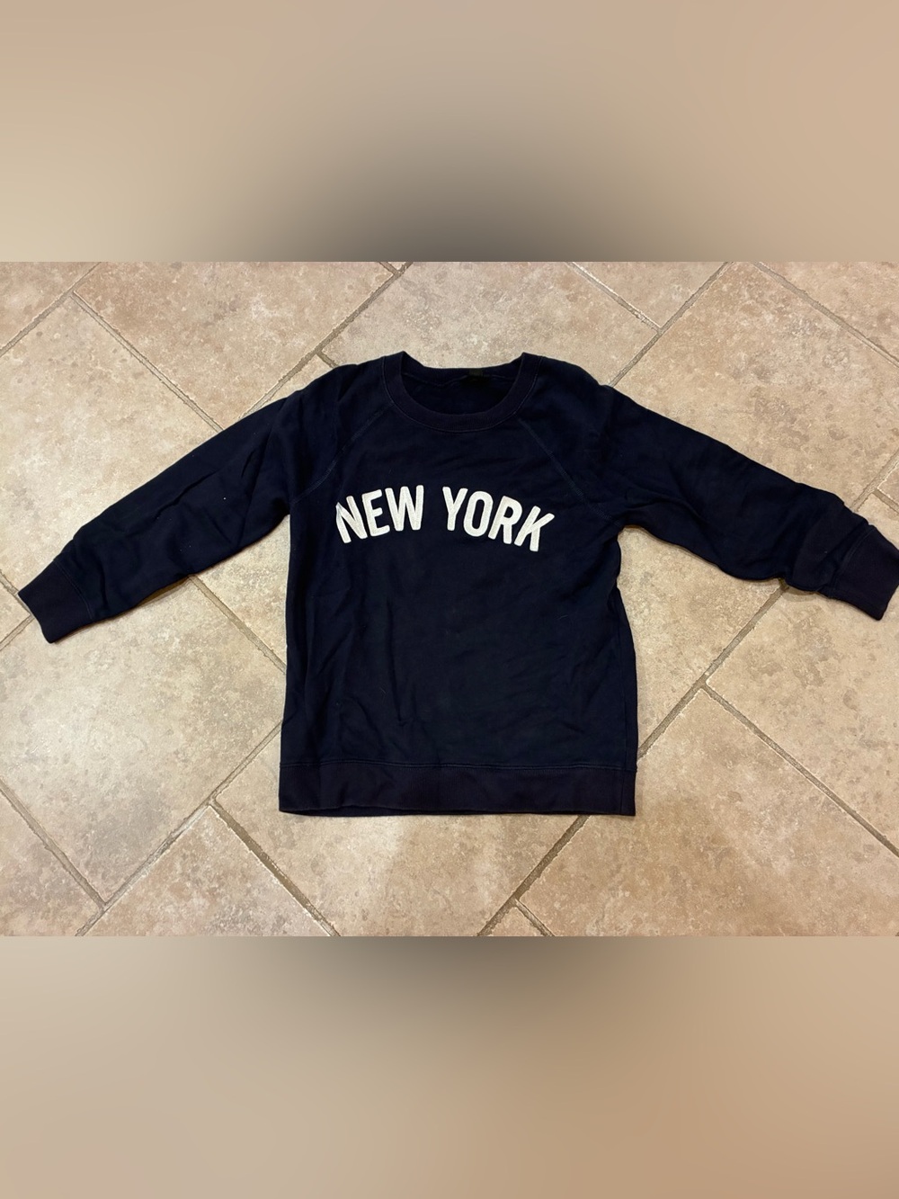 J. Crew Navy 'New York' Kids Pullover Sweatshirt
